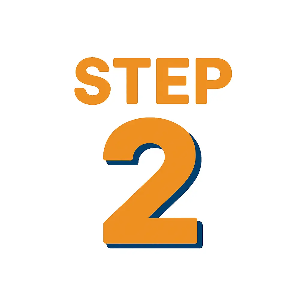 Step two of onboarding